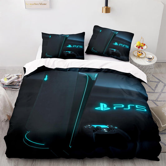 Housse de couette personnalisée avec logo photo pour garçons et filles, ensemble de literie sur mesure à faire soi-même, parure de lit design, housse de couette Queen Size PS1068