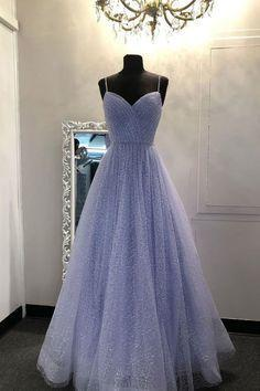 sweetheart tulle sequin long prom dress formal dress gh1040