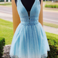 KURZES ABSCHLUSSKLEID AUS GELBEM TÜLL. GELBES HEIMKEHRKLEID gh806