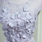 Grey A-Line Tulle Long Prom Dress, Party Dress Grey Bridesmaid Dress gh427