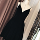 Robe de soirée courte en velours rouge vin avec dos en V, robe de bal courte rouge foncé gh63