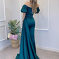 Peacock Off-the-Shoulder Mermaid Prom Dress With Split gh757