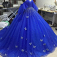 elegante quinceanera kleider spitzenapplikationen tüll ballkleid prom dress, abendkleid gh2019