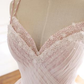 Pink Tulle Prom Dresses with Lace Appliques, A Line Formal Evening Party Dresses gh2272