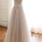 Spaghetti Straps Open Back Prom Dress Formal Evening Dresses  gh2261