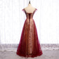 Stylish tulle sequins prom dress formal dress  8239