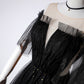 Black Shiny Elegant Fashion Tulle Long Sequin Ball Gown Evening Dress 8092