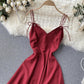 Simple A line short dress fashion dress  678
