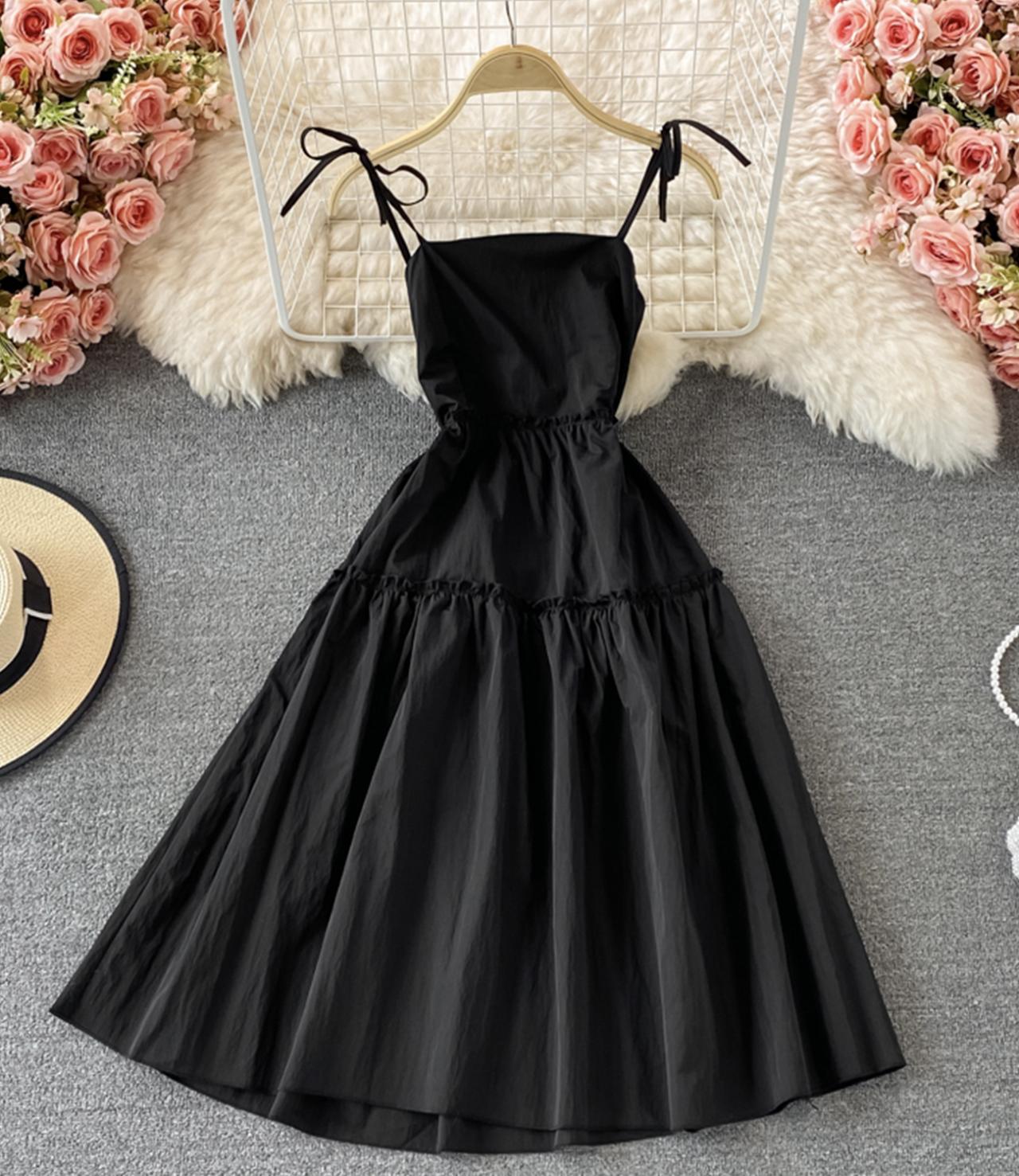 Cute A line short dress fashion dress  543