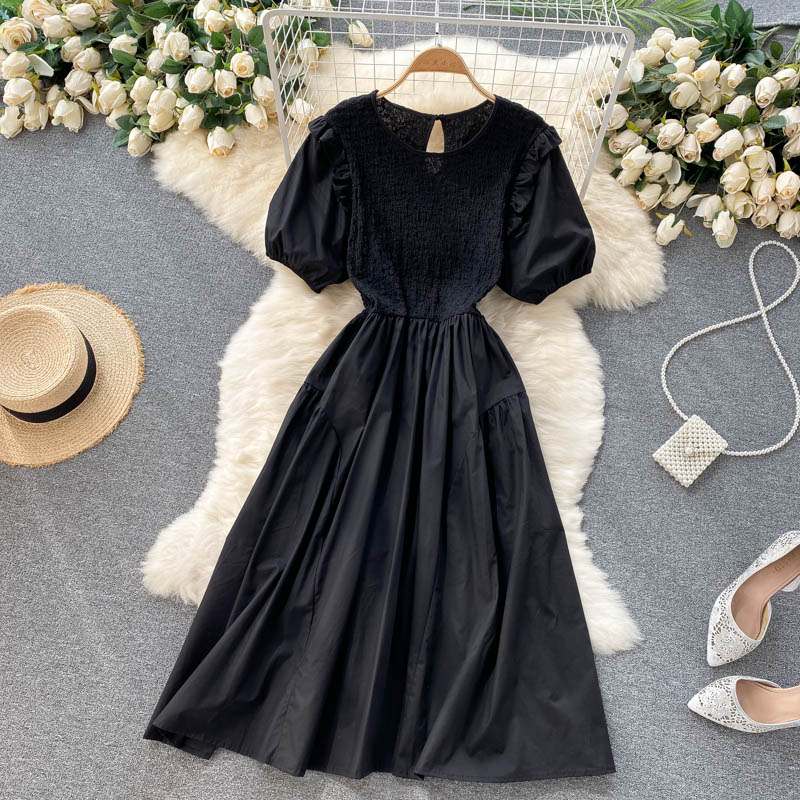 Cute A line short dress fashion dress  540