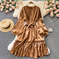 Cute long sleeve dress fashion dress  466