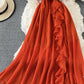 Cute A line off shoulder dress fashion dress  618