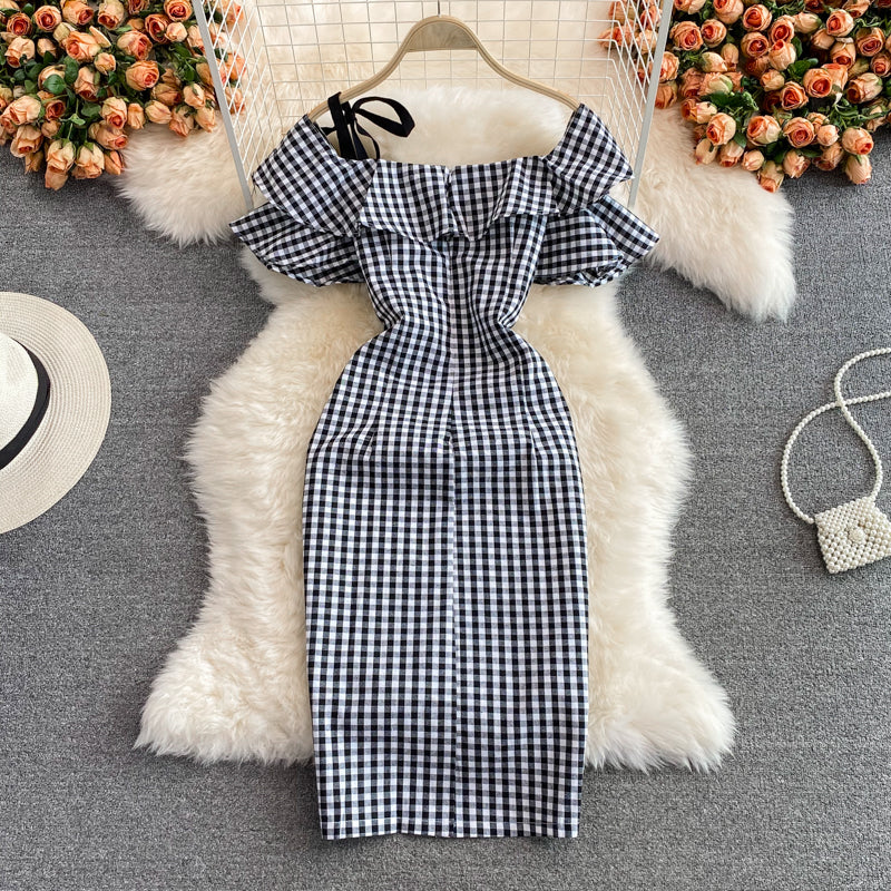 Cute plaid dress  486