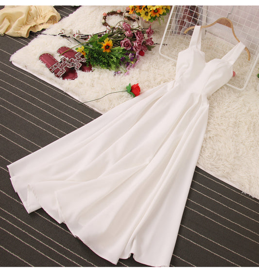 Cute A line short dress fashion dress  480