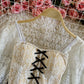 Tops long sleeve lace tops  350