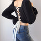 A line long sleeve tops  388