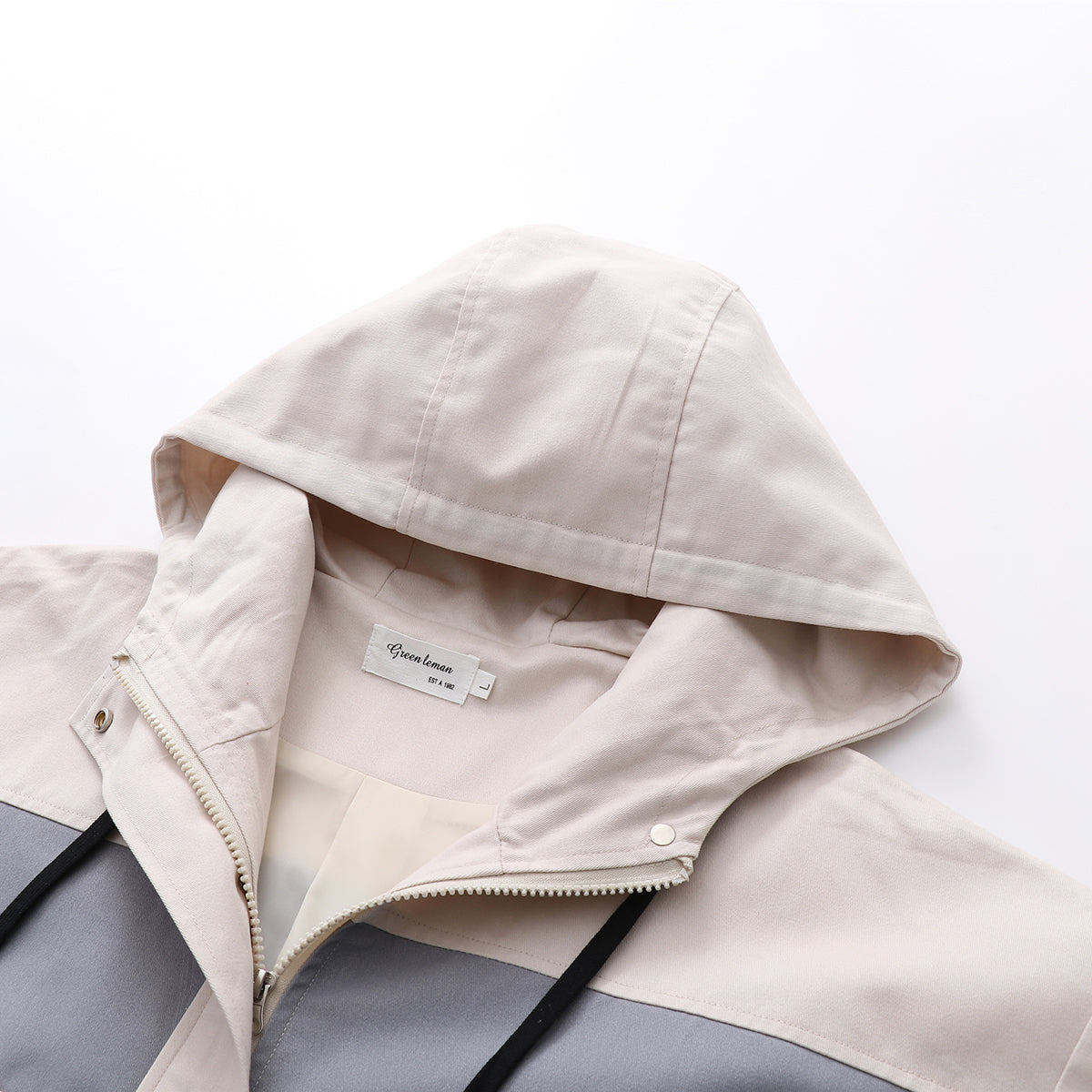 Schlichter Langarm-Hoodie 290
