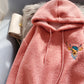 Cute lamb wool hoodie  217