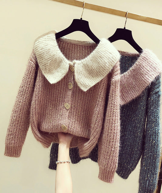 Lovely pink long sleeve sweater  129