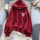 Cute lamb wool hoodie  217