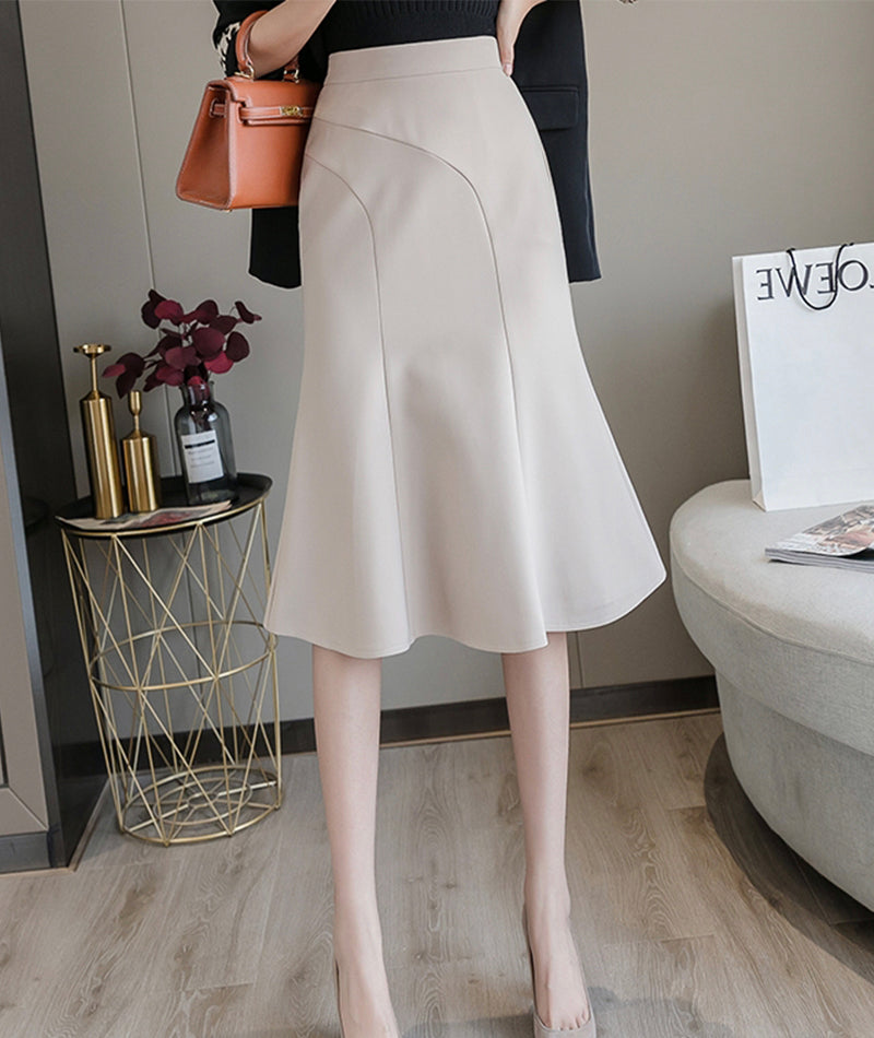 Elegant ruffle skirt wrap hip skirt 3489 – girlhomeshops