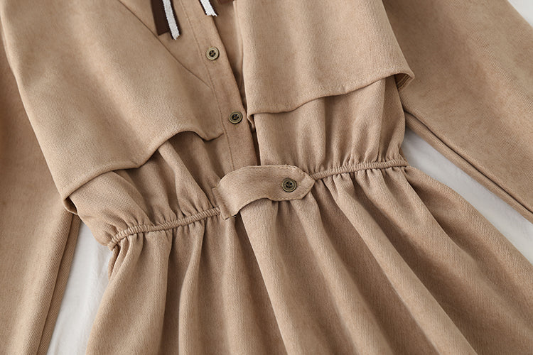 Slim dress in spring and autumn with temperament slim skirt  2139