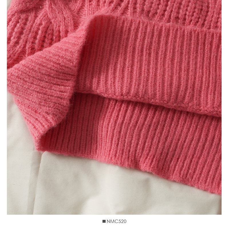 Pull femme saison ample et fin motif lin pull col rond 2021