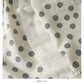 Hong Kong Vintage printed elastic waist thin over knee A-line skirt  2623