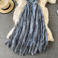 Robe trapèze slim rétro 3429