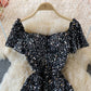 Robe de luxe légère haut de gamme à paillettes 2899