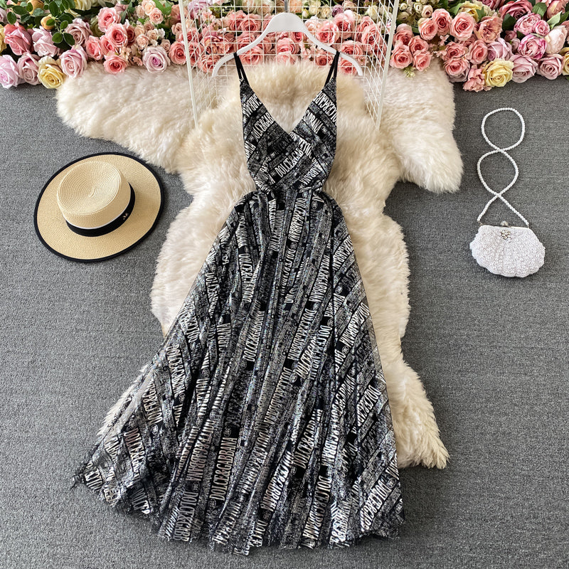 Robe trapèze slim rétro 3429