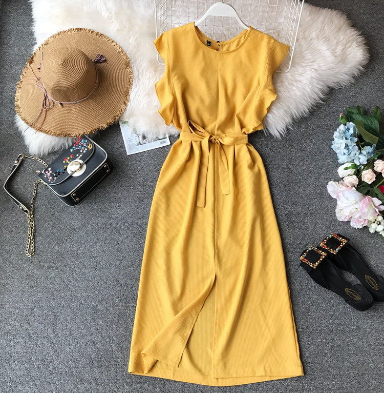 Robe portefeuille slim irrégulière 2873