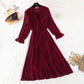 Super slim waist temperament floral dress women  2161