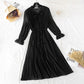 Super slim waist temperament floral dress women  2161