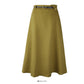 Solid versatile tweed A-line skirt  2616