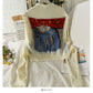 Petit châle français ultra court pull femme rajeunissant châle mince sur cardigan 2008