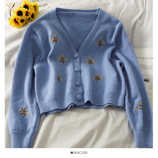 Pull ample à manches longues pour femme, haut d'automne, 1745