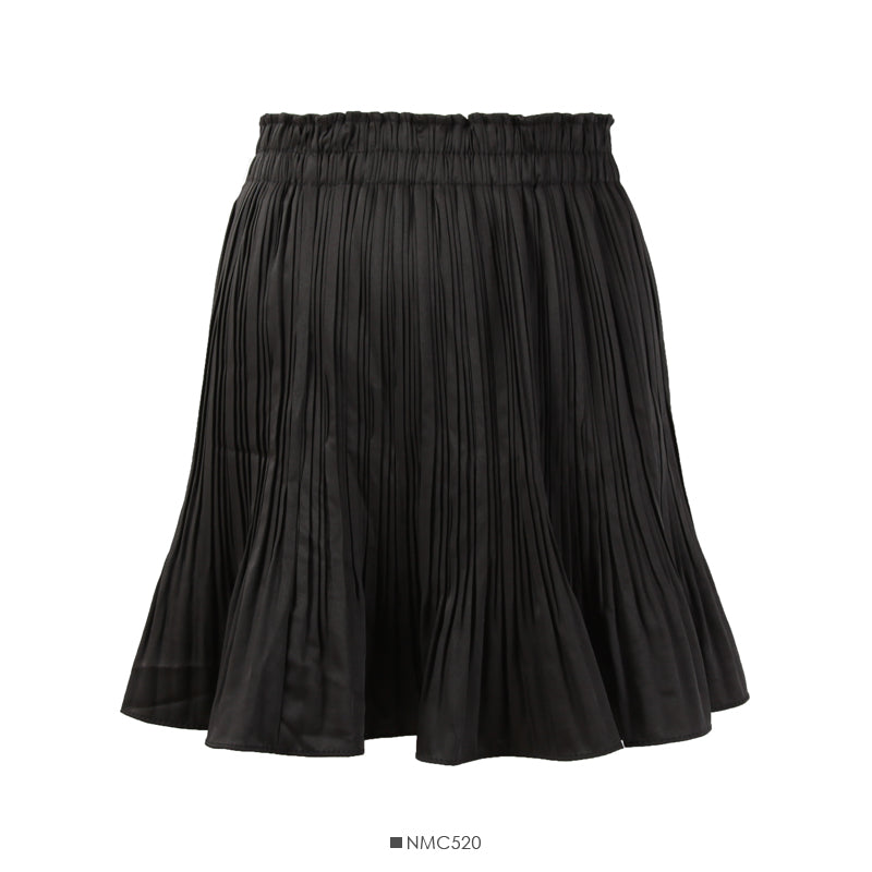Jupe courte plissée en mousseline de soie Super Fairy 2537