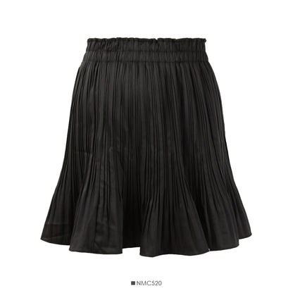 Jupe courte plissée en mousseline de soie Super Fairy 2537