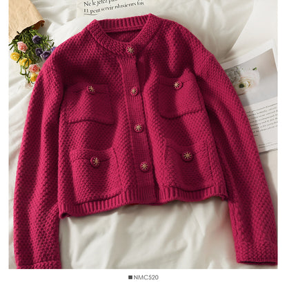 Pull femme coréen slim à manches longues 1790