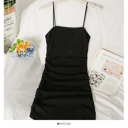 Korean tight and slim high waist knitted Hip Wrap Skirt for women  2687