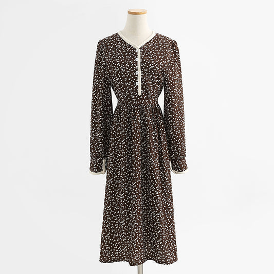 Chiffon Skirt temperament medium and long, slim, lace up bottom skirt inside  2323