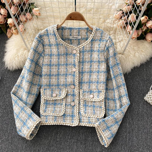 Celebrity style coat women's design sense minority cardigan top  1528