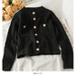 Pull femme creux crochet poche design haut coréen pull simple 2059