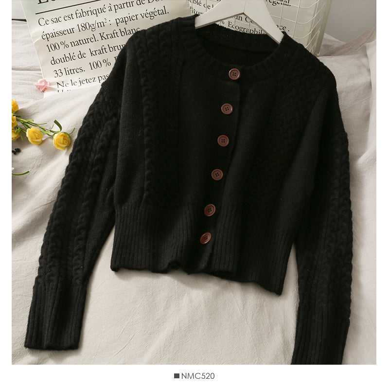 Pull manteau femme automne manches longues polyvalent tricot slim 1987