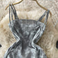 Robe bustier asymétrique tie dye 2809