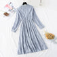 Doll collar long skirt fairy super xiansen temperament  2388