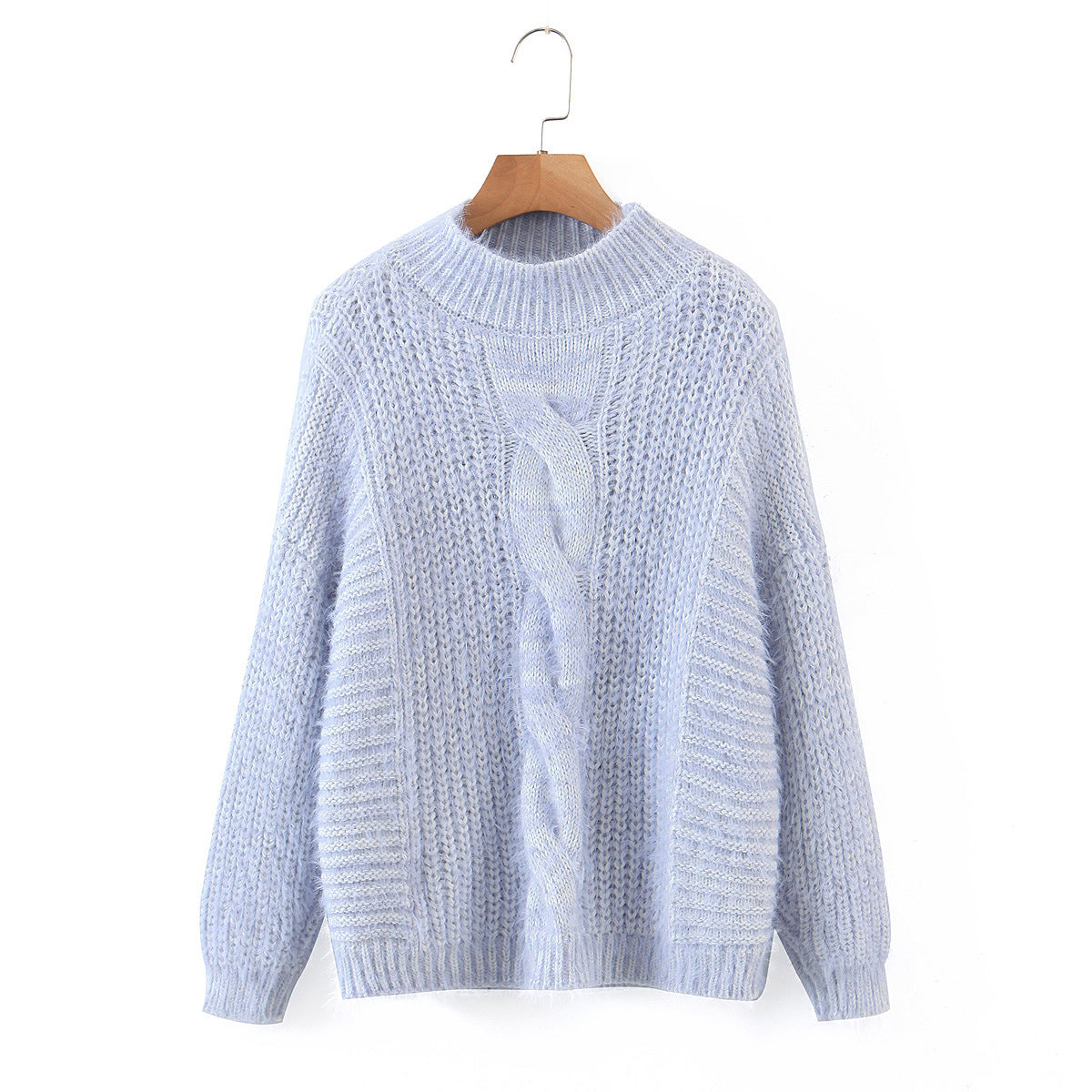 La nouvelle polaire à col roulé semi-mode pour femme 1343