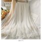 Medium length high waist slim skirt for women  2487