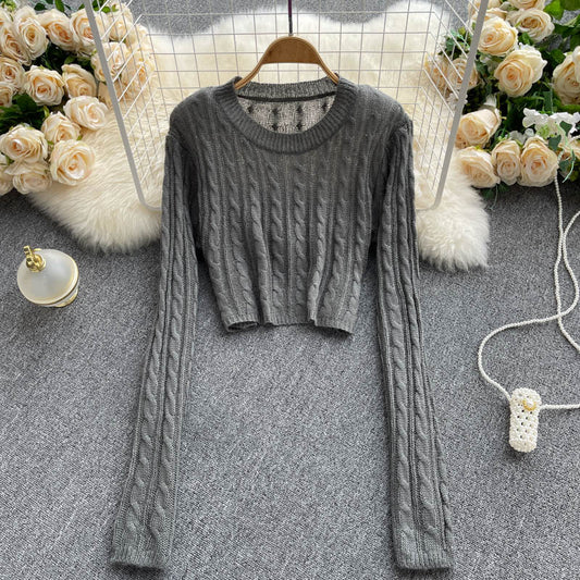 Pull torsadé pour femme Pull 1611